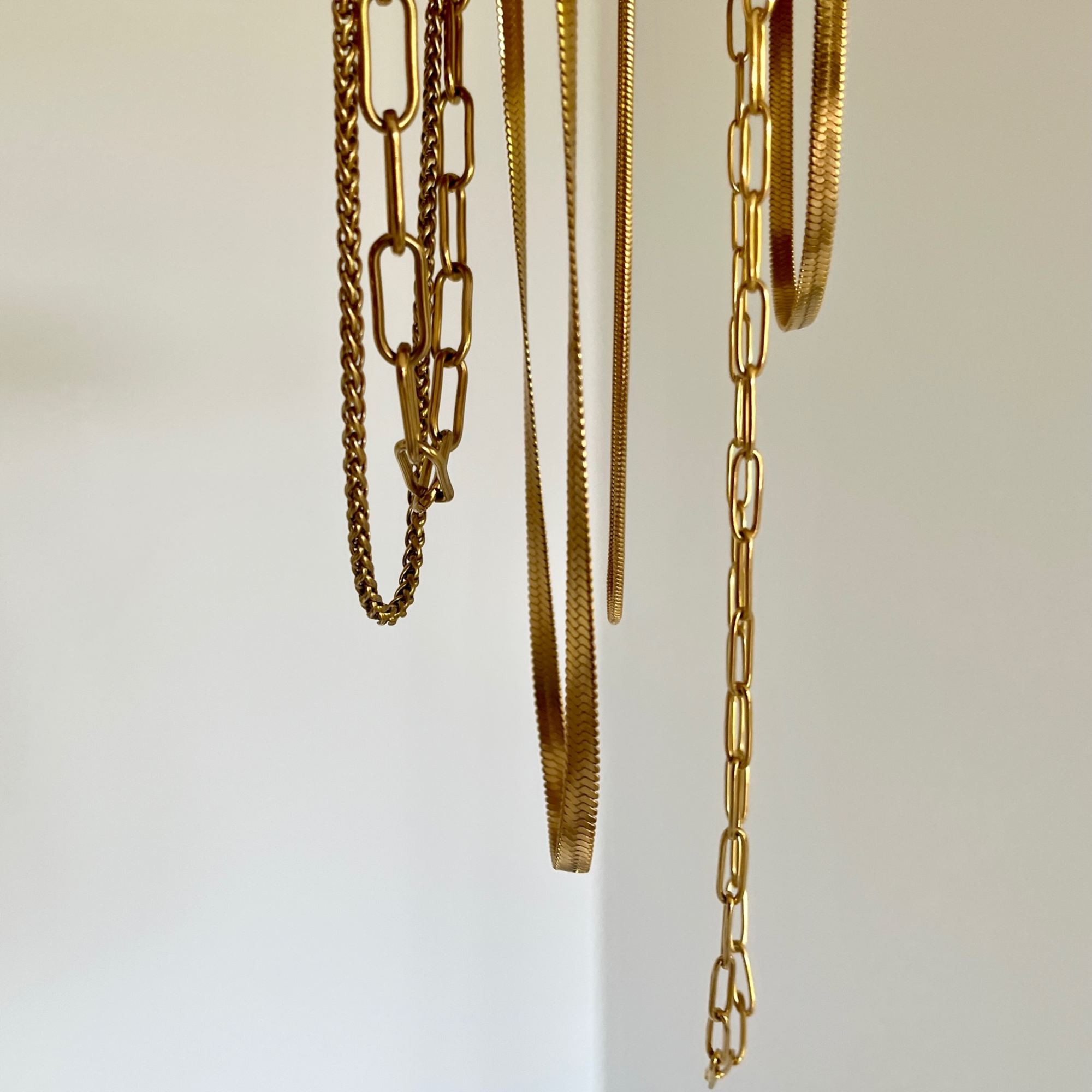 Paola Herringbone Chain Kette Gold