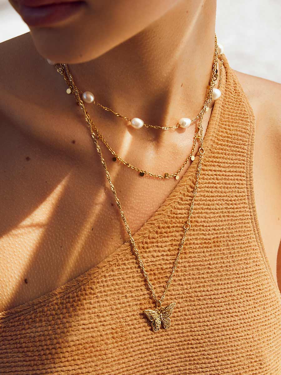 newfemininity KETTE SILBER