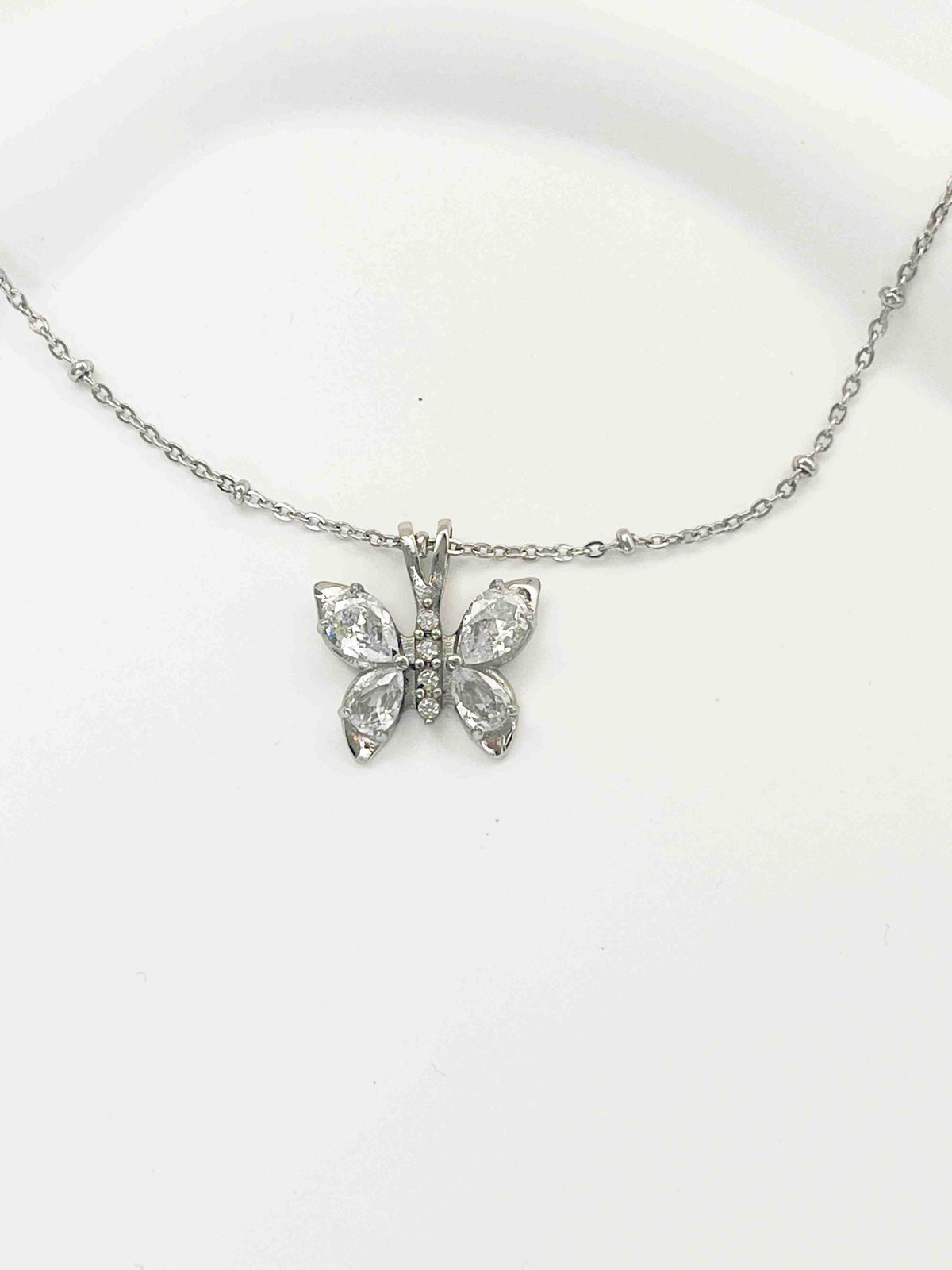 Butterfly Kette Silber