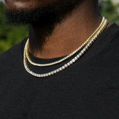 4mm Moissanite Tennis Chain - ViViGleam