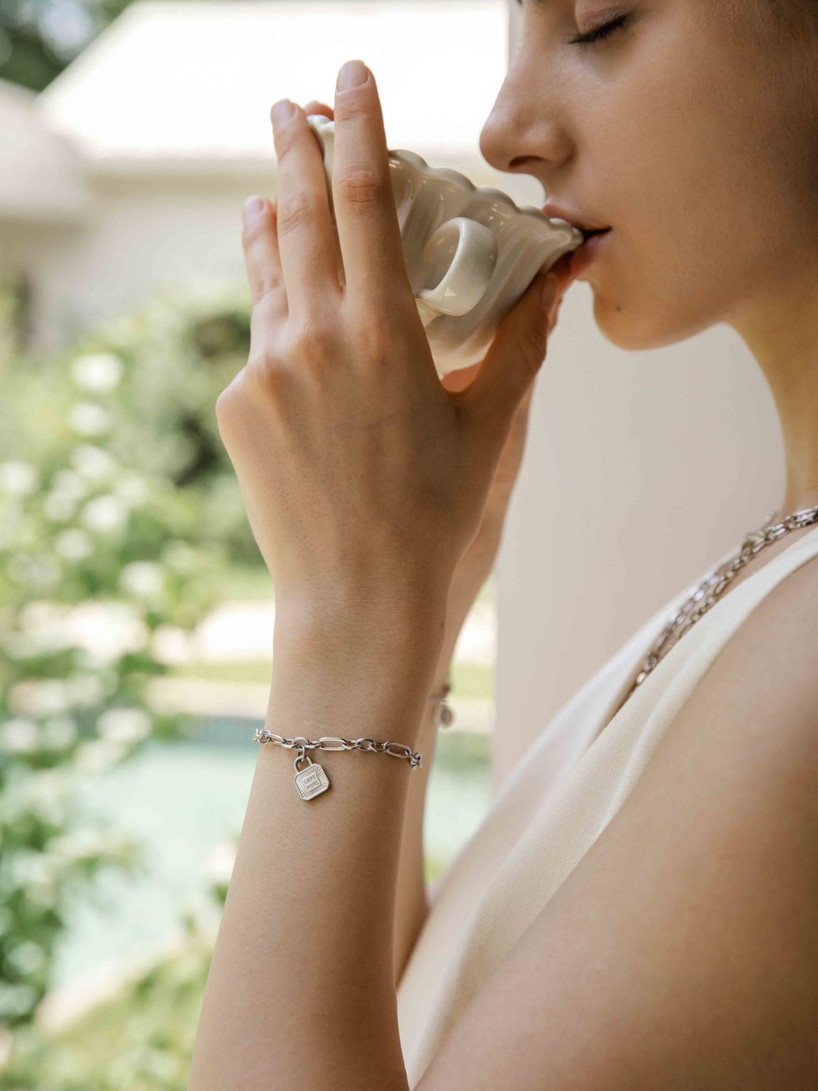 Love Wins ARMBAND Silber