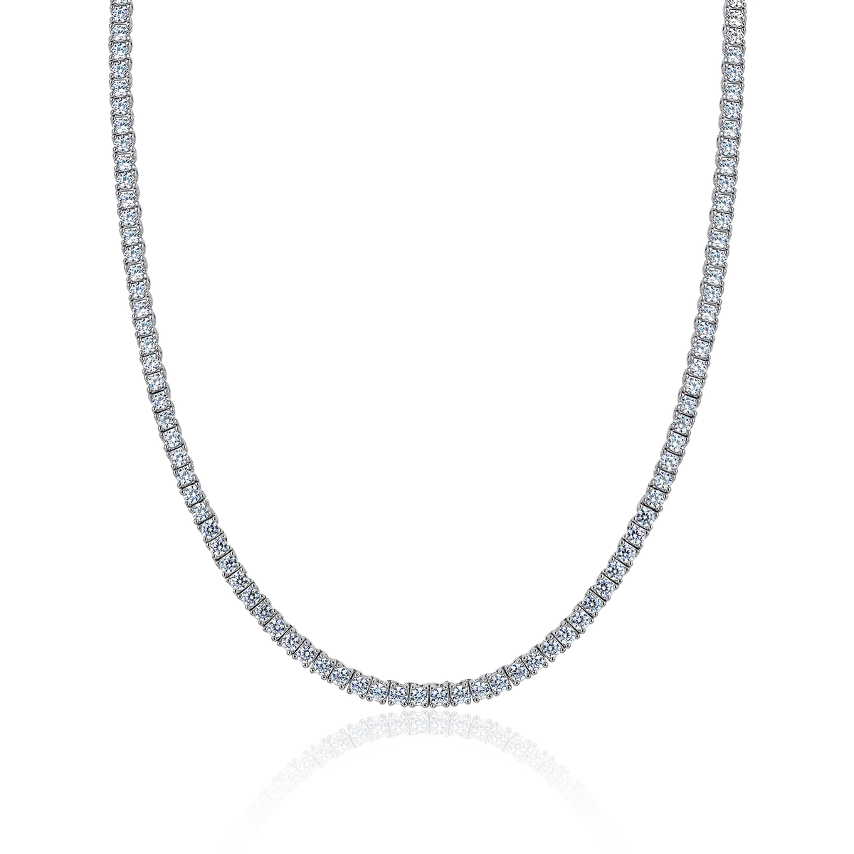 8mm Moissanite Tennis Chain - ViViGleam