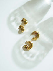 Sugar Ohrringe Gold  Silber