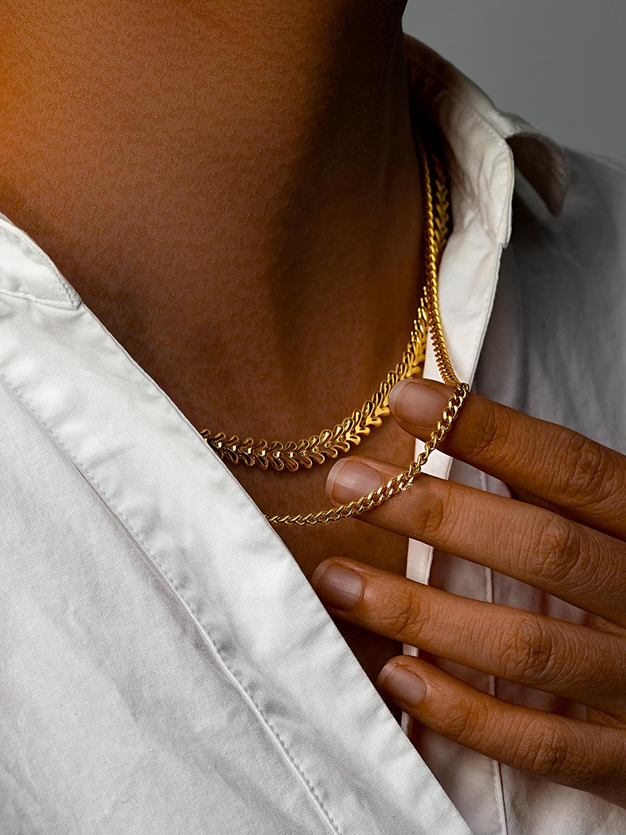 Cuban Style Kette Gold