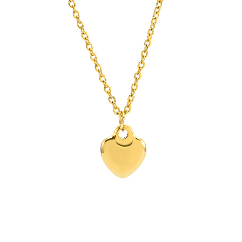 Bold heart Kette Gold