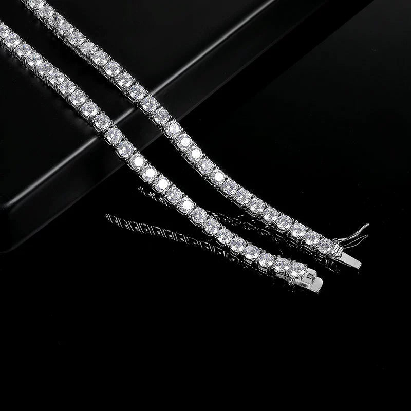 8mm Moissanite Tennis Chain - ViViGleam