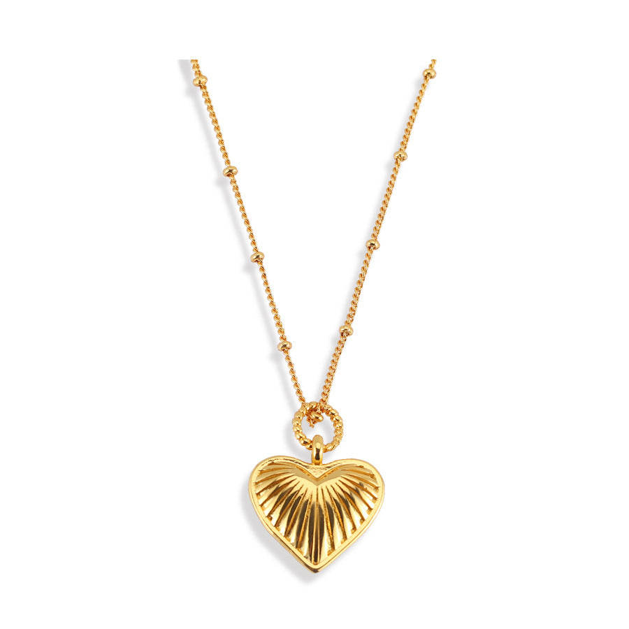 Love Heart Kette Gold
