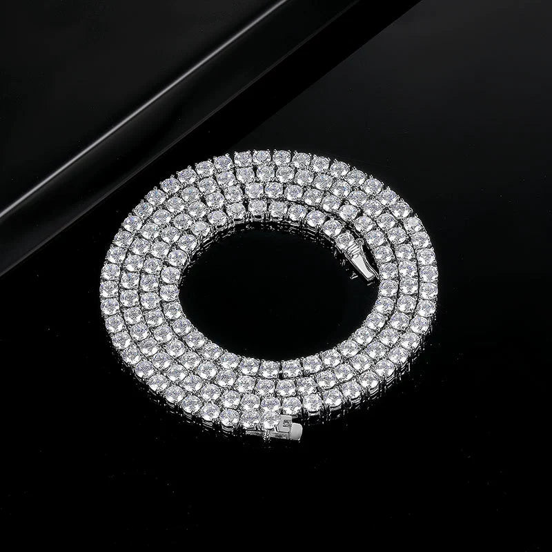 8mm Moissanite Tennis Chain - ViViGleam