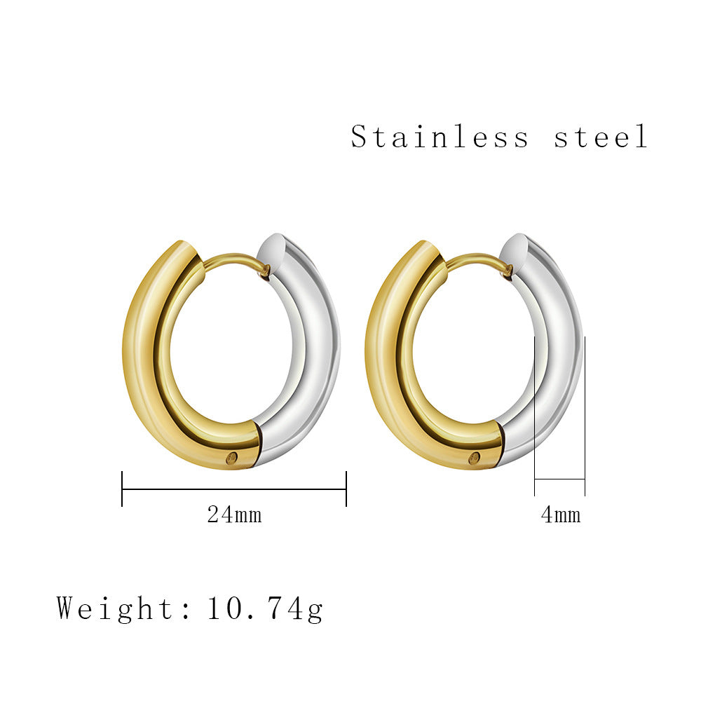 Minimalist Multicolor Casual Earrings