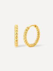 Spark Hoop Ohrringe Gold