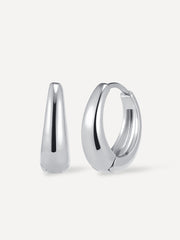Graceful Dome Ohrringe Silber
