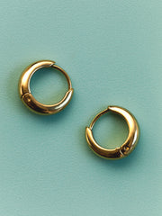Graceful Dome Small Ohrringe Silber