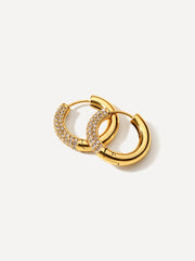 Twinkle Split Ohrringe Gold