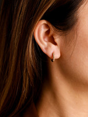 Twinkle Split Ohrringe M Gold