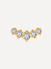 Moon Shine Titan Piercing Gold