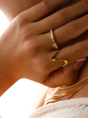 Hyper Space Ring Gold