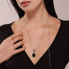 Tigerauge Lange Kette