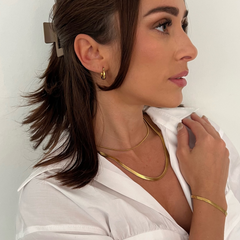 Paola Herringbone Chain Kette Gold
