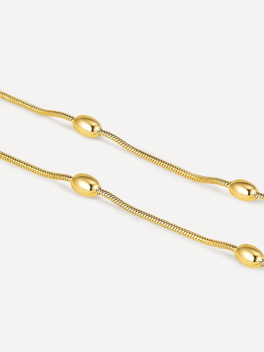 Drop Line FUSSKETTCHEN Gold-Shopicrush