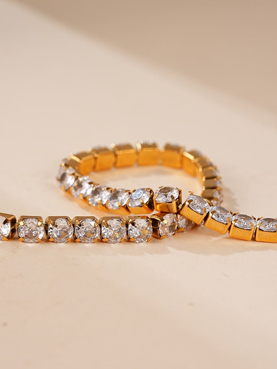 Full Glitz ARMBAND Silber-Shopicrush