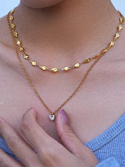 Heart Connect Kette Gold-Shopicrush