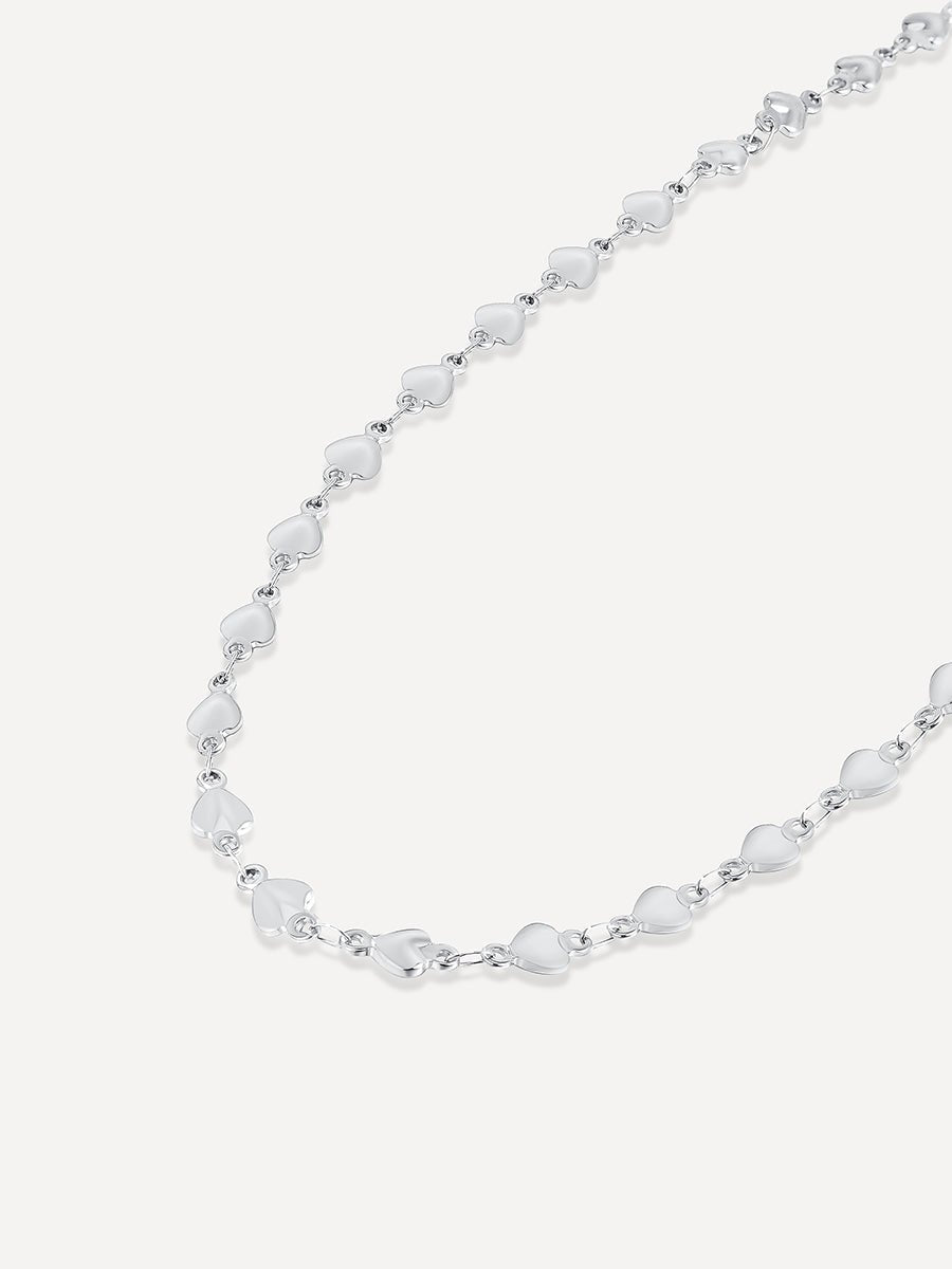 Heart Connect Kette Silber-Shopicrush