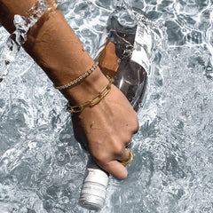 Carla Paper Clip Chain Armbander