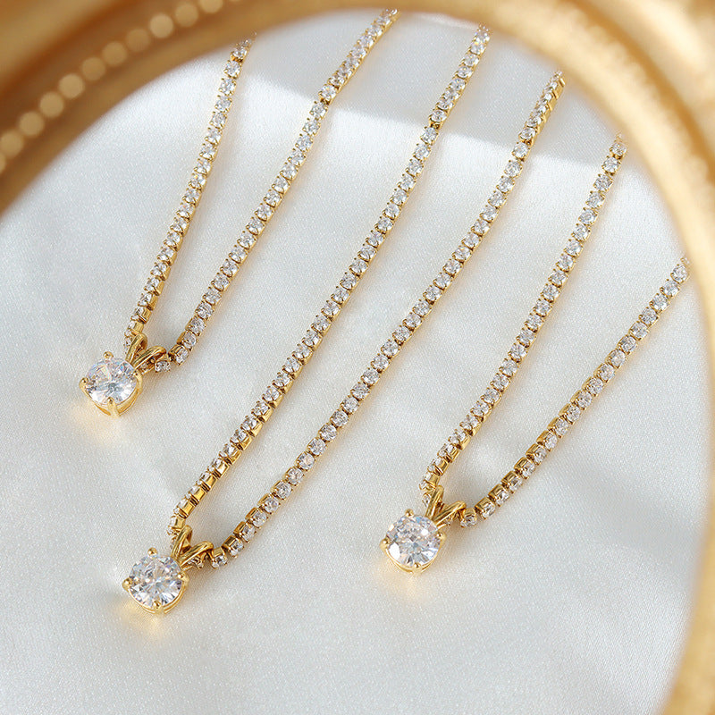 Mini Full Shine Kette Gold