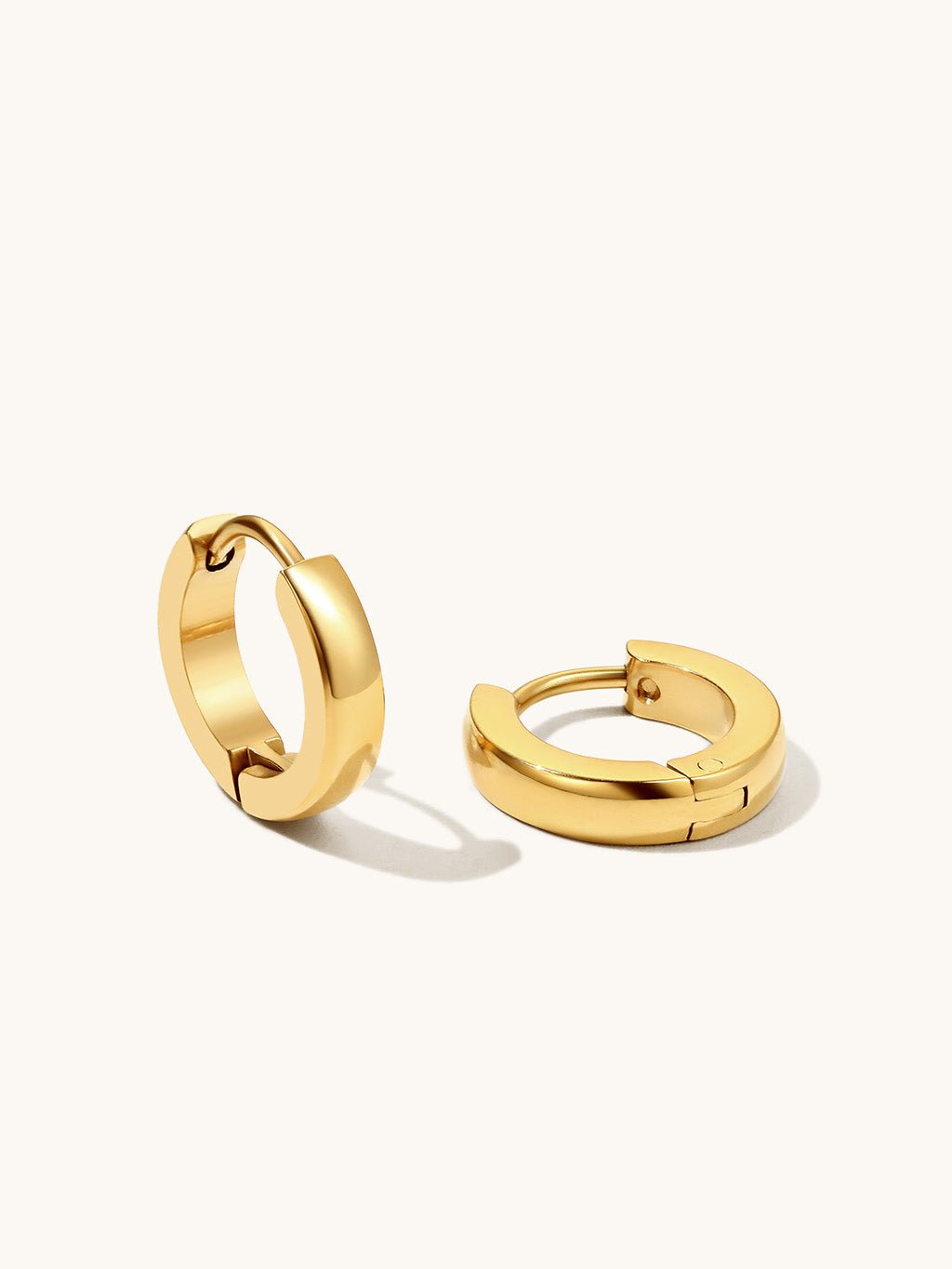 Mini-Ohrringe Slice Gold 9mm-Shopicrush