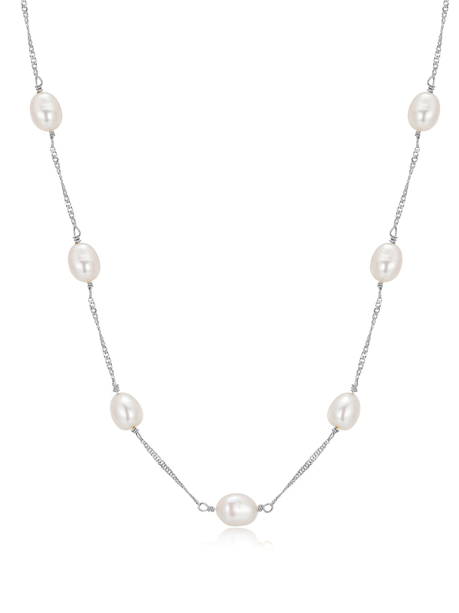 newfemininity KETTE SILBER