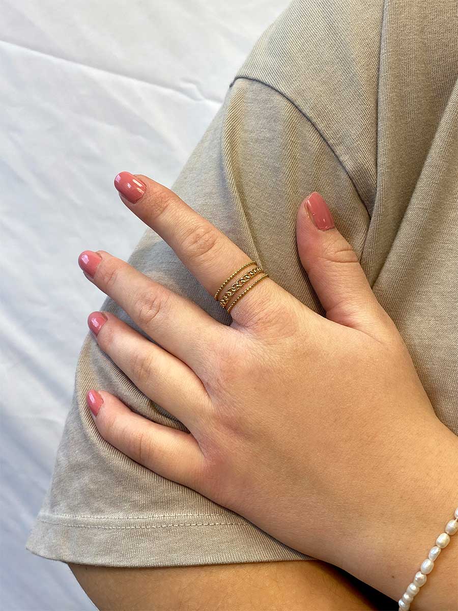 Noble Path Ring Gold-Shopicrush