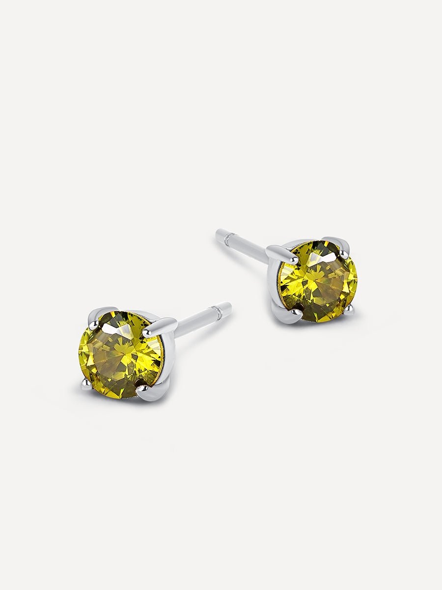 Olive OHRSTECKER SILBER-Shopicrush