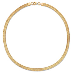Paola Herringbone Chain Kette Gold