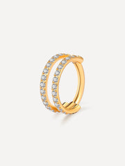 Parallel Shine Titan Piercing Gold-Shopicrush