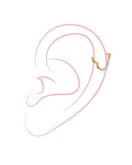 Shine Heart Titan Piercing Gold-Shopicrush
