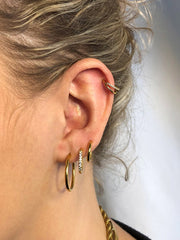 Simple Shine Titan Piercing Gold-Shopicrush