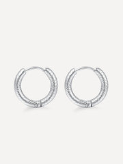 Snake Skin Ohrringe Small Silber-Shopicrush