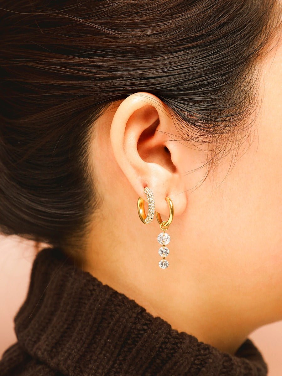 Starry Night Ohrringe Gold-Shopicrush