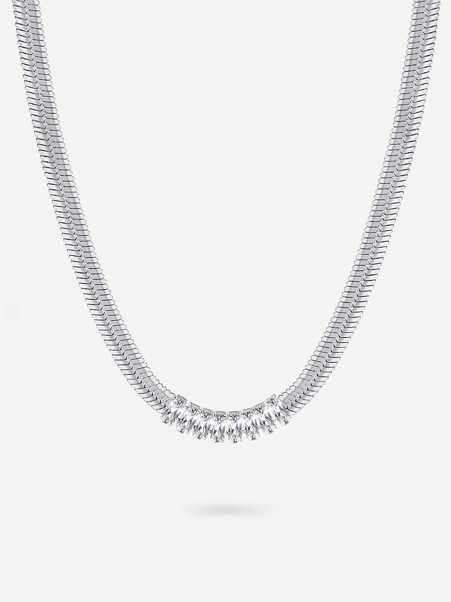 Sunrise N Horizon Kette Silber-Shopicrush