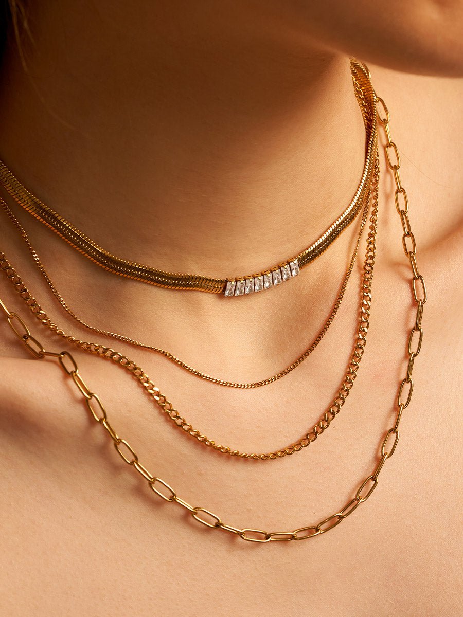 Sunrise N Horizon Kette Silber-Shopicrush